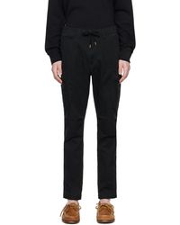 Polo Ralph Lauren - Pantalon cargo ajusté noir - Lyst