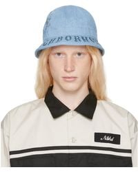 Neighborhood - Fade Denim Ball Bucket Hat - Lyst