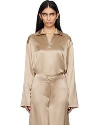 Nanushka - Mencia Blouse - Lyst