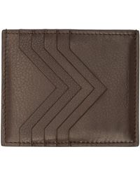 Rick Owens - Brown Square Card Holder - Lyst