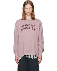 Palm Angels - Devil Herald Long Sleeve T-Shirt - Lyst