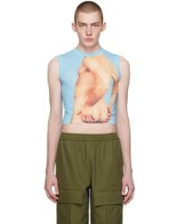 Carne Bollente - 'touch With The Eyes' Tank Top - Lyst