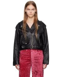 Isabel Marant - Black Audric Leather Jacket - Lyst