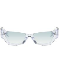 Feng Chen Wang - Ssense Exclusive Deconstructed Sunglasses - Lyst