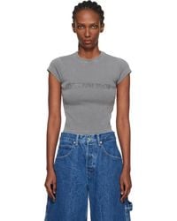Alexander Wang - Crystal Logo Cotton Baby T-Shirt - Lyst