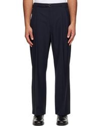 LE17SEPTEMBRE - Pleat Belted Trousers - Lyst