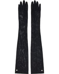 Handsome Stockholm - Mesh Long Gloves - Lyst
