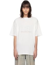 Balenciaga - White Surfer T-shirt - Lyst