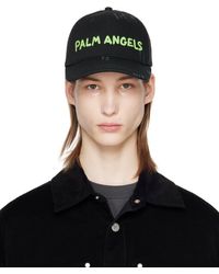 Palm Angels - Casquette noire à logos - Lyst