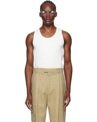 Bottega Veneta - Off- Rib Tank Top - Lyst