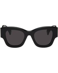 KENZO - Black Paris Boke Flower Sunglasses - Lyst