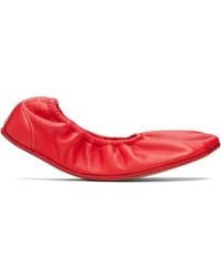 MM6 by Maison Margiela - Anatomic Travel Ballerina Flats - Lyst