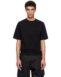 Rick Owens - T-Shirt Brad Noir - Lyst