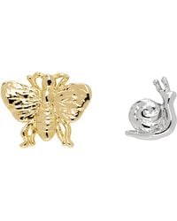 Chopova Lowena - Moth Best Bugs Stud Earrings - Lyst