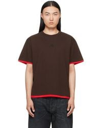 MM6 by Maison Margiela - Cotton Reversible T-Shirt - Lyst