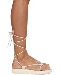 Ancient Greek Sandals - オフホワイト Diakopes Comfort サンダル - Lyst