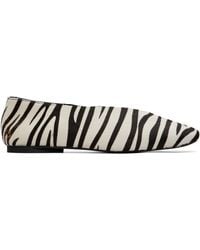 Anine Bing - Ana Calf Hair Ballerina Flats - Lyst