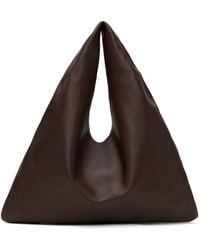 The Row - Petit Cabas Bindle Brun - Lyst