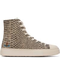 Vivienne Westwood - High Top Plimsoll Sneakers - Lyst