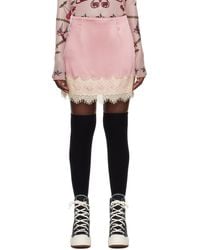 Anna Sui - Soiree Miniskirt - Lyst