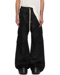 Rick Owens - Hollywood Double Cargo Jumbo Belas Denim Pants - Lyst