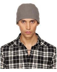 Rick Owens - Temple Ribbed Beanie - Lyst