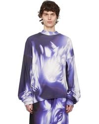 Gerrit Jacob - Printed Long Sleeve T-Shirt - Lyst