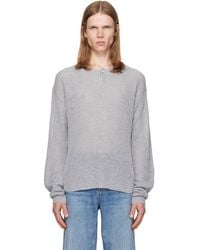 Helmut Lang - Textured Henley - Lyst