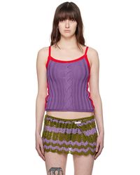 Edward Cuming - Cable Tank Top - Lyst
