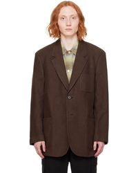 Our Legacy - Brown Embrace Blazer - Lyst