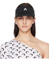 Marine Serre - Recycled Moire Visor Cap - Lyst