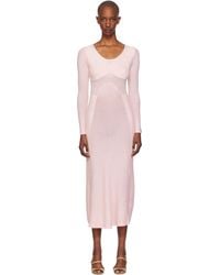 Isa Boulder - Sweetheart Long Sleeve Maxi Dress - Lyst