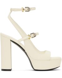 Givenchy - Off- Voyou Heeled Sandals - Lyst
