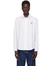 Maison Kitsuné - ホワイト ボールド フォックスヘッド シャツ - Lyst