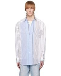 Feng Chen Wang - Multi Striped Shirt - Lyst