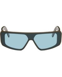 Rick Owens - Khaki Performa Sunglasses - Lyst