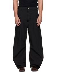 Comme des Garçons - Comme Des Garçons Homme Curved Wide-Leg Pants - Lyst