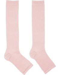 Swedish Stockings - Ssense Exclusive Long Sandal Socks - Lyst