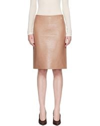 Courreges - Vinyl Midi Skirt - Lyst