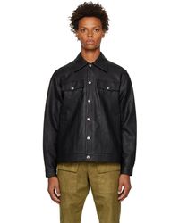 Séfr Truth Faux-leather Jacket in Black for Men | Lyst