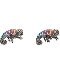 Paul Smith - Multicolor Stripe Chameleon Cuff Links - Lyst