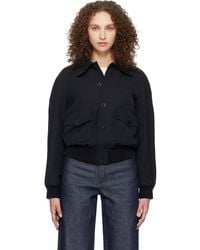 A.P.C. - Raglan Bomber Jacket - Lyst