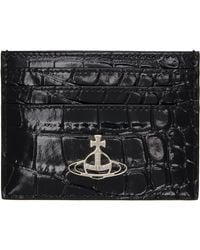 Vivienne Westwood - ブラック Flat カードケース - Lyst