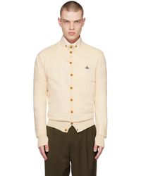Vivienne Westwood - Off-white Ripped Cardigan - Lyst