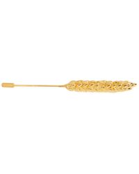 Jacquemus Gold Lepis De Ble Pin - Metallic