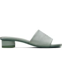 MM6 by Maison Margiela - Anatomic Numeric Heeled Sandals - Lyst
