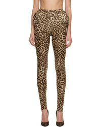 Duran Lantink - Padded Jersey Leggings - Lyst