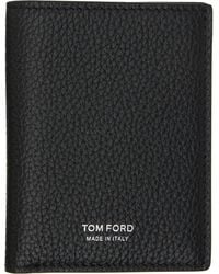 Tom Ford - Grain Leather Folding Card Holder - Lyst