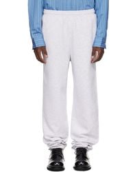 Acne Studios - Cotton Sweatpants - Lyst
