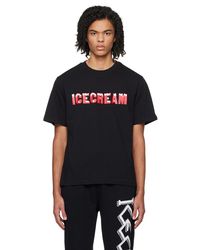 ICECREAM - T-shirt noir à image à logo - Lyst